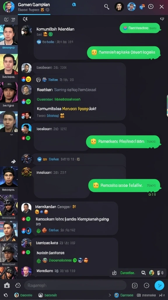 Tampilan antarmuka yang menarik dan responsif.