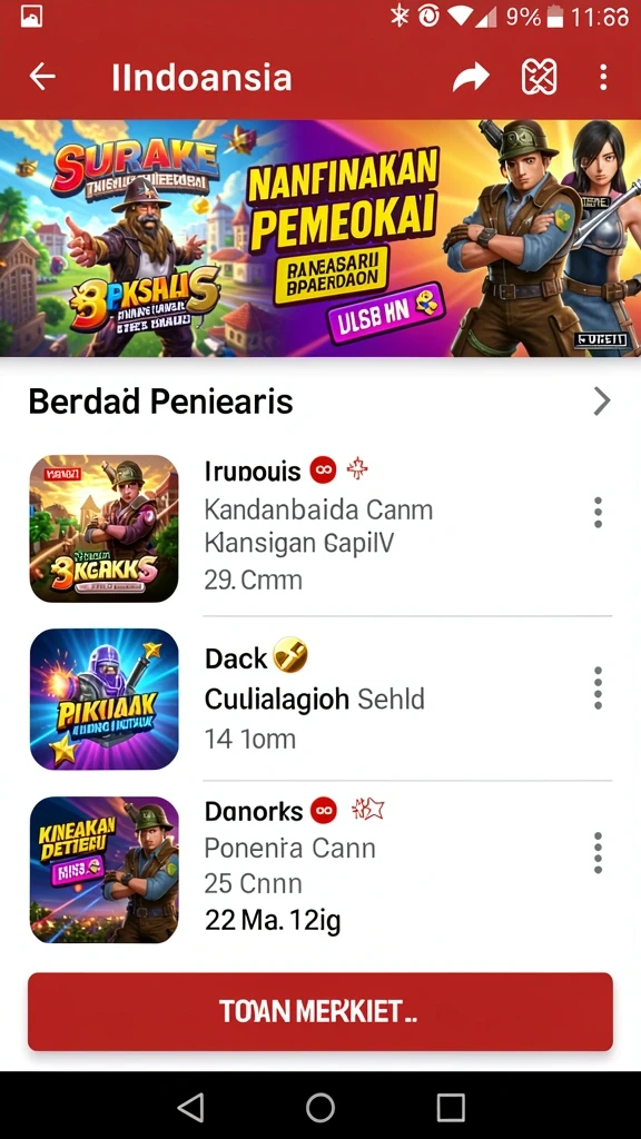 Tangkapan layar menunjukkan grafis yang memukau dan dunia permainan.