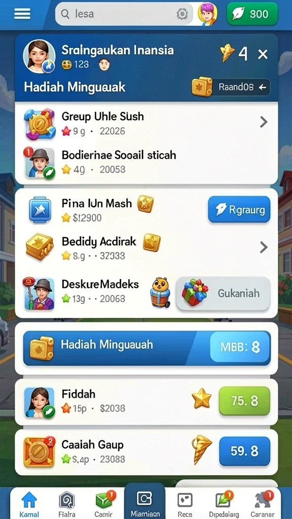Tantangan seru yang dapat meningkatkan keterampilan bermain.