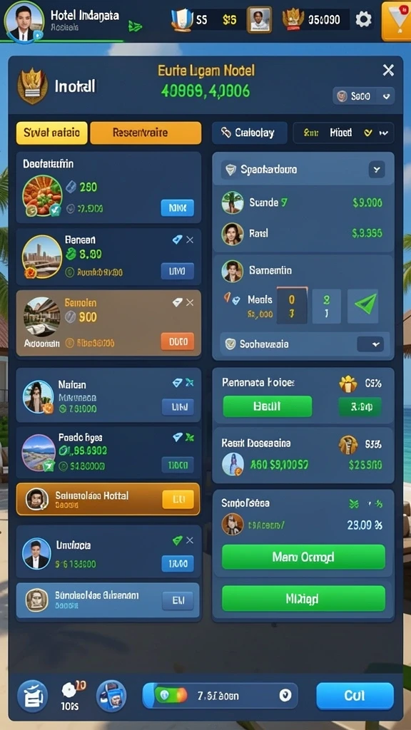 Karakter unik yang dapat digunakan dalam permainan.