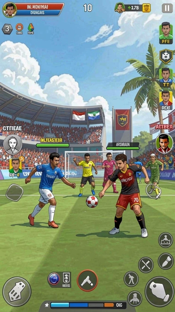 Screenshot AGENJITU menunjukkan tampilan grafis yang menawan.