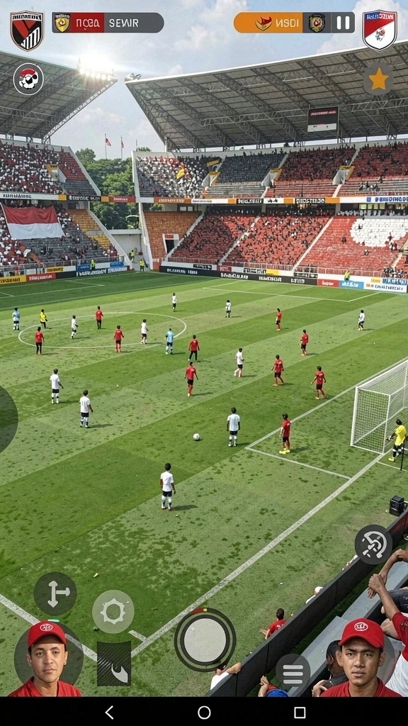 Grafis yang memukau dan penuh warna.
