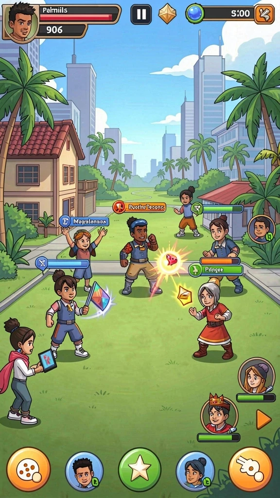 Mode multiplayer untuk bermain bersama teman.
