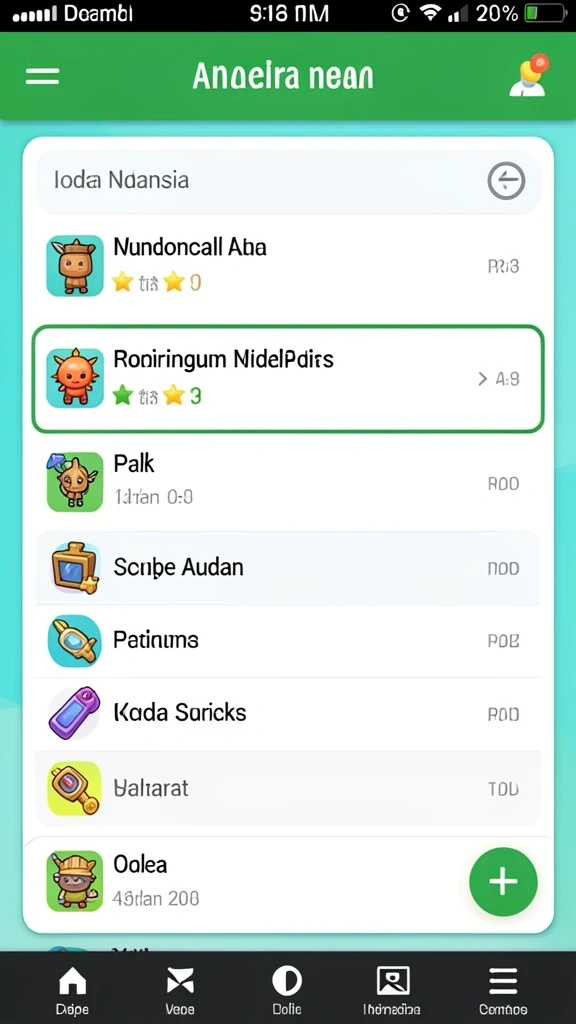 Fitur sosial untuk berinteraksi dengan teman-teman.