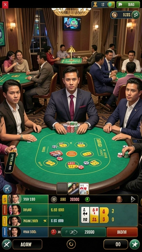 Tampilan dunia fantasi yang memukau.