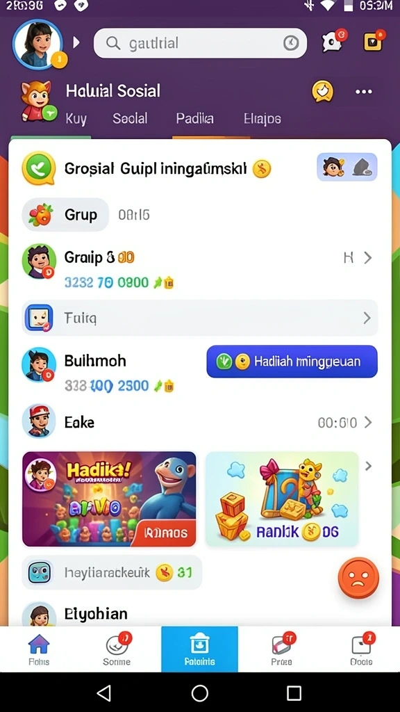 Berbagai karakter unik untuk dimainkan.