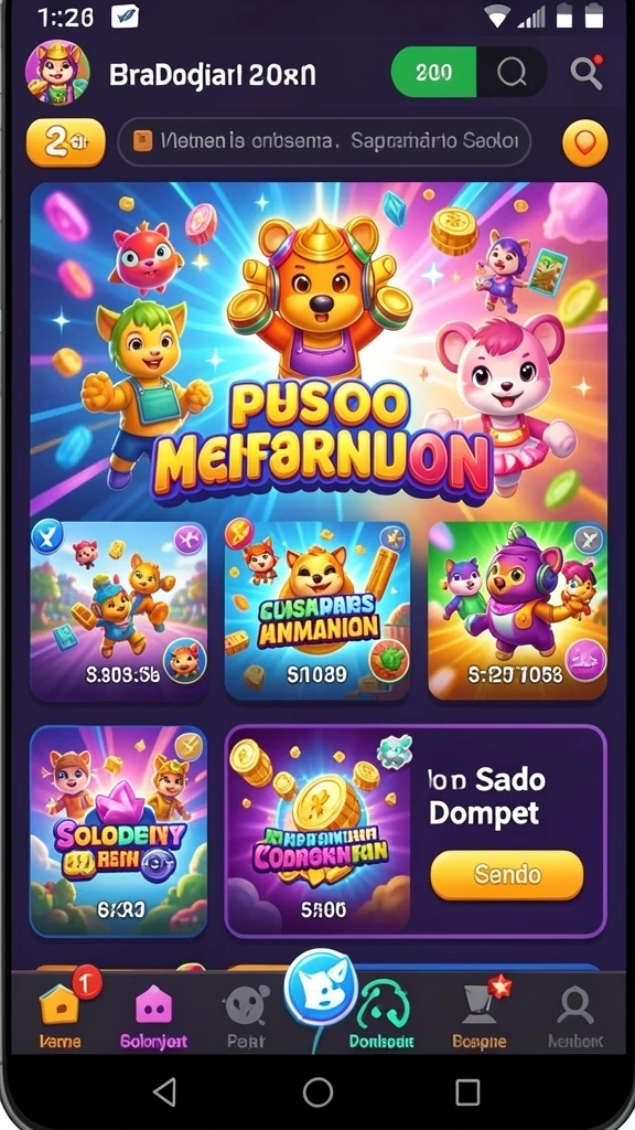Grafis yang memukau dan menambah pengalaman bermain.