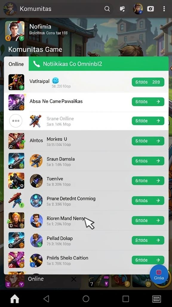 Mode permainan yang beragam dan seru.