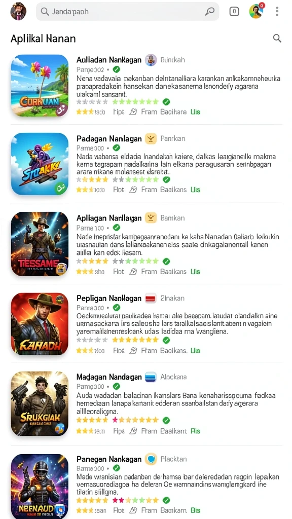 Keseruan dalam pertarungan melawan bos yang menantang.