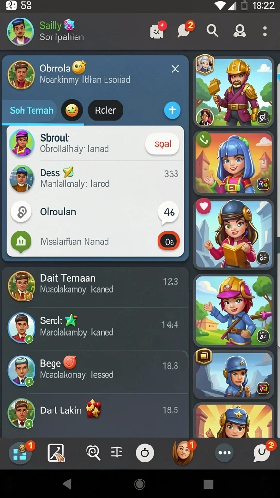 Level baru yang penuh tantangan dan keseruan.