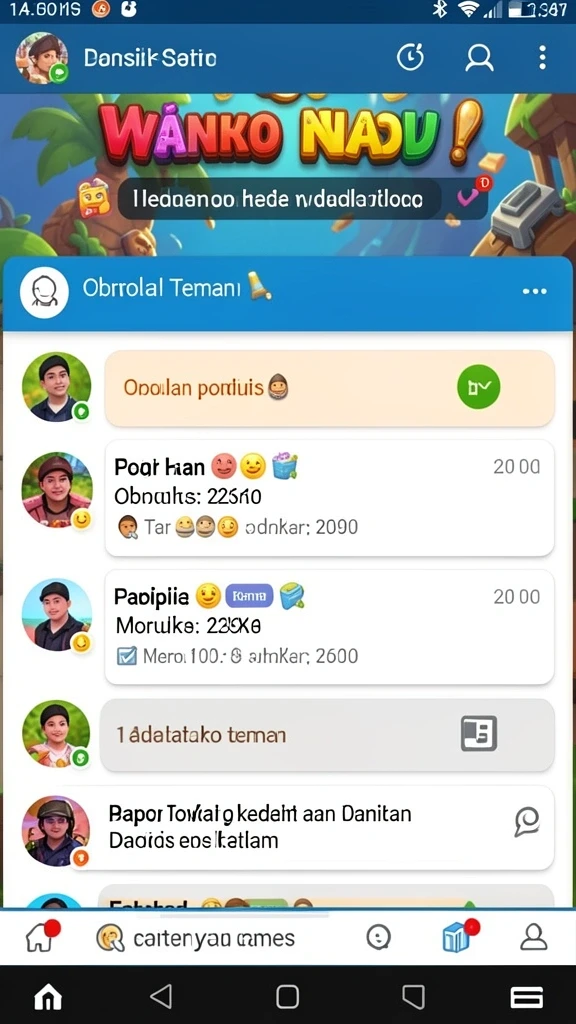 Tampilan grafik yang menarik dan menawan.