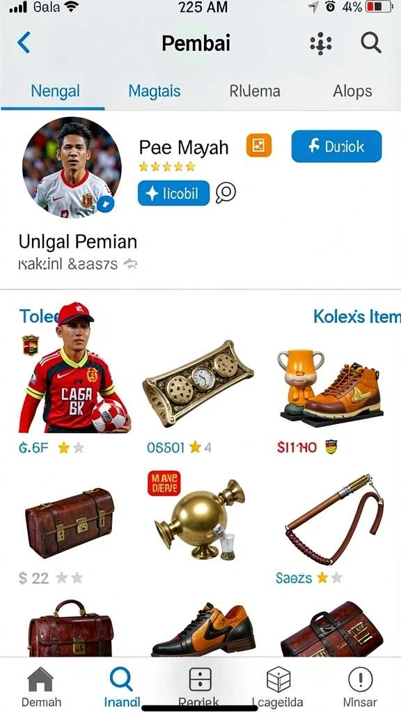 Grafis menggoda dan menarik perhatian.