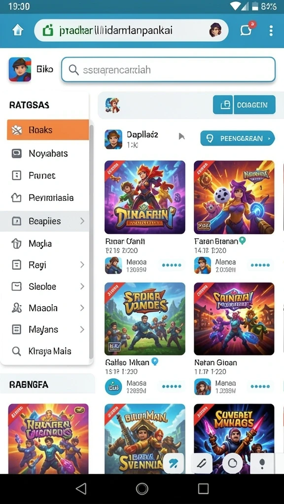 Tampilan grafis yang menawan dan interaktif.