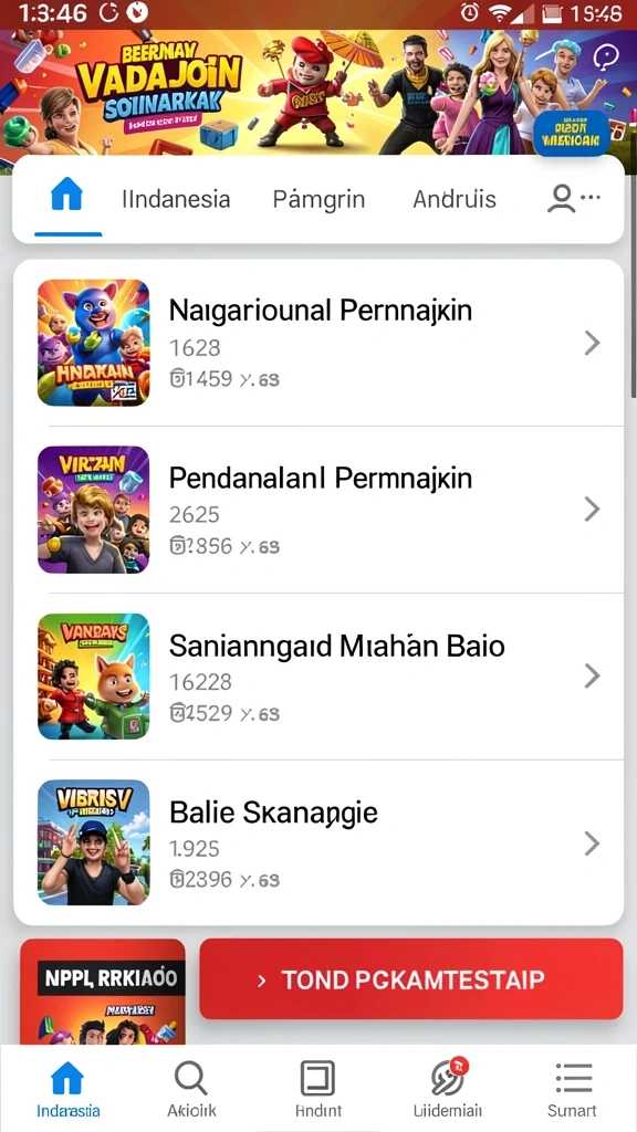 Tampilan antarmuka yang ramah pengguna dan intuitif.