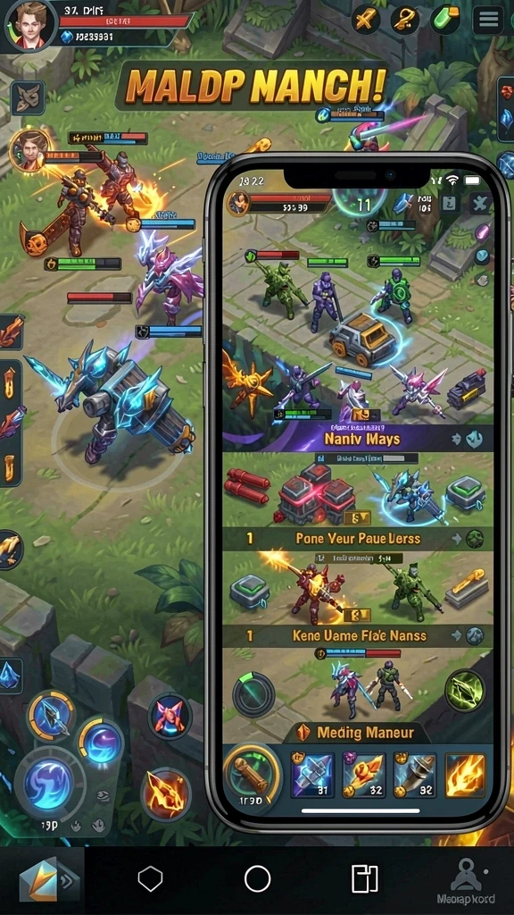 Desain slot yang penuh warna dan menghibur.