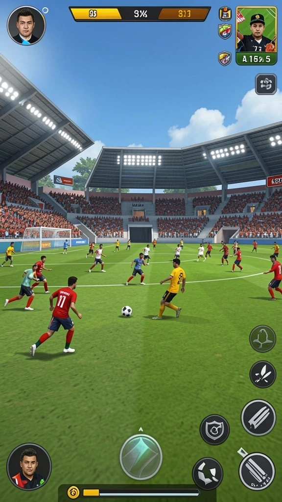 Fitur multiplayer yang memungkinkan bermain bersama teman.