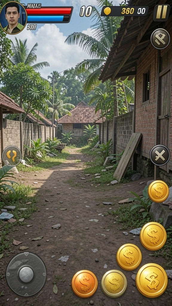 Screenshot menunjukkan eksplorasi planet yang menakjubkan.