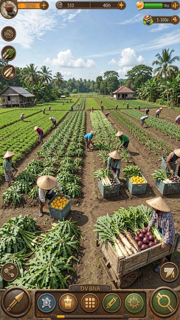 Misi harian yang menantang dan menarik.