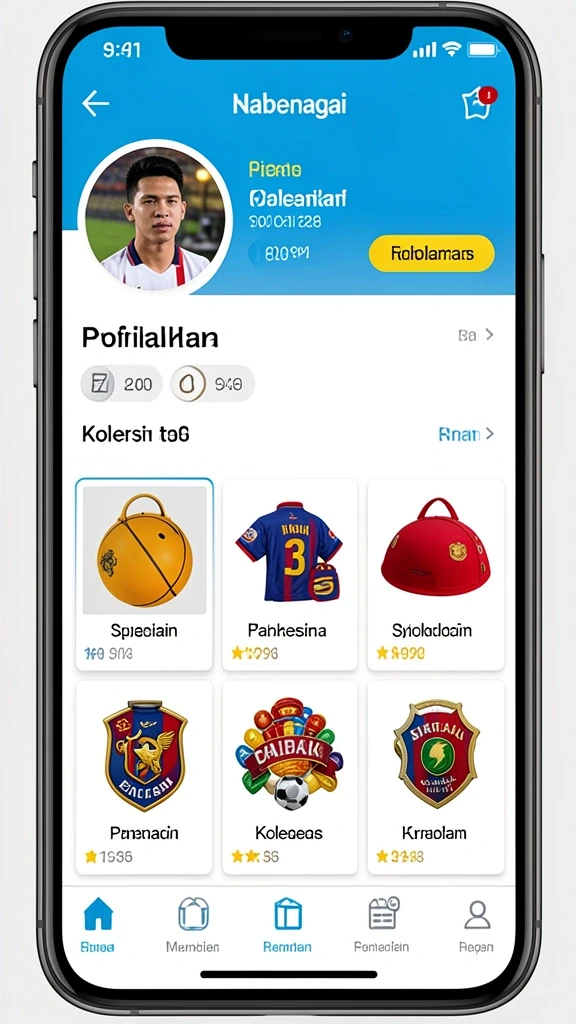 Tampilan antarmuka yang intuitif dan menarik.