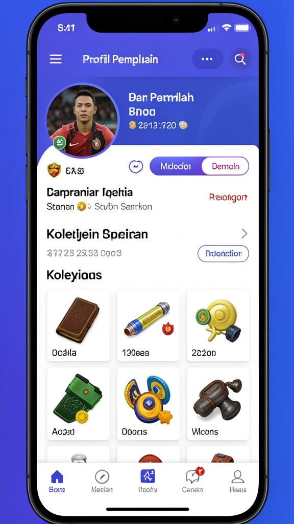 Beragam permainan yang selalu diperbarui.